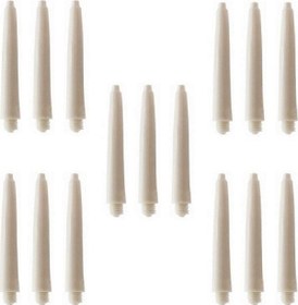 Resim Dartsan 5 Set (15 Adet) 41Mm Nylon Dart Şaft-Shaft. Beyaz 