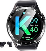 Resim VBESTLIFE Kulaklıklar Ile akıllı Saat, 2'den 1 Bluetooth Kulaklık Ve akıllı Saat, NFC Ile 1.39 inç HD Ekran Izleme, zamanlayıcı, Kronometre, Destek uygulaması Social 