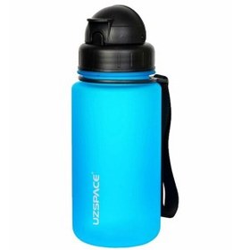 Resim Uzspace Tritan Pipetli Matara Açık Mavi 400 ml 