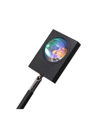 Resim Dekoratif Ambiyans Ayaklı Işık Kaynağı Ev Içi Oval Işık Süzmesi-121219 