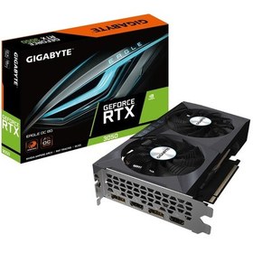 Resim Gigabyte NVIDIA GeForce RTX 3050 Eagle OC GV-N3050EAGLE OC-8GD 8 GB GDDR6 128 Bit Ekran Kartı 
