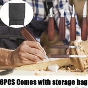 Resim 6'lı Ahşap Oyma El Aletleri Saklama Çantalı - Oyma, Kesme ve Ahşap Şekillendirme için Profesyonel Ahşap İşleme Keski - Ahşap İşçileri için İdeal Doğum Günü Hediyesi, Ahşap İşleme Aletleri|Profesyonel Kalite Aletler|Dayanıklı Yapı, Ahşap İşleme Aletleri ve Aksesuarları, Ahşap İşleme Aksesuarı, Keski Seti, Ahşap Keski, Oyma Keski, Ahşap İçin Keski, Marangoz Keski, Profesyonel Ahşap Keskiler, Ahşap Keski Seti, Ahşap Oyma İçin Keski, Ahşap Oyma Seti, Scalpelli Legno, Ahşap İçin Keski Seti, Ahşap 