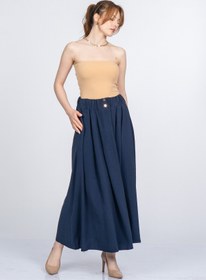 Resim MissVina Pure Lady Beli Lastikli Uzun Etek 