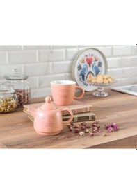 Resim Madame Coco Grand Demlik 1kcayd0130300-280ml-pudra/koyu Pudra 