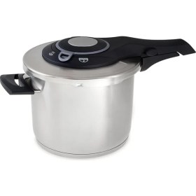 Resim Procook Mat Gri Düdüklü Tencere 6 Litre 