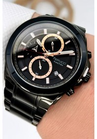 Resim Ferrucci Function Erkek Kol Saati Çelik Kordon Siyah Bileklik 3atm Sdfer059 Siyah 