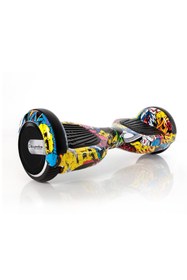 Resim CityMate Elektrikli Kaykay Hoverboard Bluetooth Hoparlörlü 6.5 Inch Grafiti Desenli Otomatik Akıllı Denge 