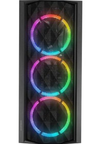Resim Everest Bumpy 600w Usb 3.2 Rgb Atx Mid Tower Siyah Kasa 