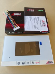Resim AUDİO Audio 001198b Görüntülü Diafon Şubesi 4.3 '' Inç / Diyafon Mekanik Butonlu 