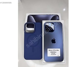 Resim Apple iPhone 15 Pro Max İkinci El TR | 256 GB | Mavi 