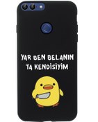 Resim mooodcase Huawei Psmart 2018 Katil Civciv Desenli Premium Silikonlu Telefon Kılıfı 