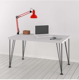 Resim Evdemo Solo Çalışma Masası Beyaz 