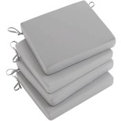 Resim 4'lü Dış Mekan Sandalye Minderi Yemek Sandalyesi Minderi Bahçe Minderi İç Mekan 4 Adet 