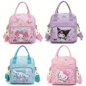 Resim Sanrio Hello Kitty Kuromi sevimli mini çanta Çapraz vücut çantası 