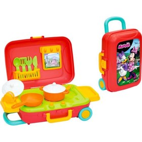 Resim Nessiworld Grandfather Mini Mouse Kitchen Set My Suitcase 