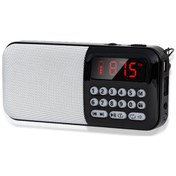 Resim Vkemall Kompakt Siyah Fm Radyo Y508 - 87.5-108mhz Frekans Aralığı, Abs Malzeme, Dc 5v Şarj Desteği 