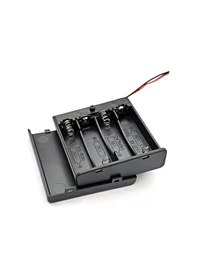 Resim Ic-233F 4 Lü Pil Kutusu Kapakli Swiçli (Aa) 