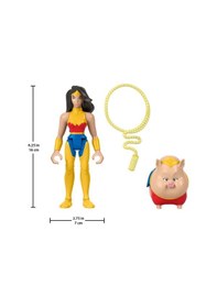 Resim Imaginext DC League of Super Pets Kahramanlar ve Hayvanlar HGL04 