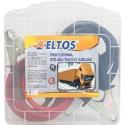 Resim Eltos Tk300 Çantalı Oto Akü Takviye Kablosu 200 Amper 2 Metre 