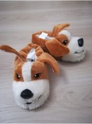 Resim ZÜMRA Unisex Figürlü Peluş Ev Pandufu 