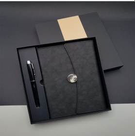 Resim Promosyon Defter Kalem Seti Siyah Renk 