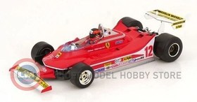 Resim 1:18 Burago Ferrari 312T4 #12 WINNER SOUTH AFRICA GP 1979 - G. VILLENEUVE 