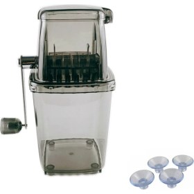 Resim Galaxxy Buz Kırıcı Manuel Döner Buz Kırıcı Kokteyller Slush Makinesi Buz Küpü Kırılmış Smoothie'ler Buz Kırıcı Makinesi Ev B (Yurt Dışından) 