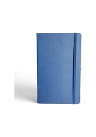 Resim Tarihsiz Ajanda 13x21 Mavi Çizgili Defter İvory Kağıt Mavi 