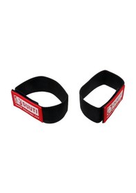 Resim Suntek 2 Adet Bisiklet Bisiklet Bisiklet Elastik Pantolon Bacak Kırmızı 