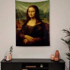 Resim Mona Lisa Duvar Örtüsü - 160 cm x 220 cm 
