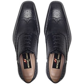 Resim Kahverengi Klasik Bağcıklı Kösele Erkek Ayakkabı -10340- 