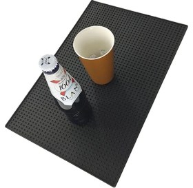 Resim 30X45 Cm. 5 Mm. Mat Siyah Renk Büyük Bar Lastiği CIN920 
