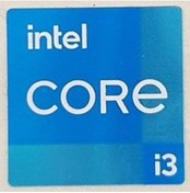 Resim OEM intel CORE i3 11.ci ve 12.ci Nesil Sticker Etiket D80 