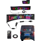 Resim Matrix LED Dijital Ekran Kumandalı LED Ekran Yazı 