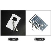 Resim Pazly Usb Bağlantılı 2w 5v Küçük Güneş Paneli Dıy Monokristal Silikon 