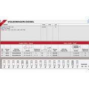 Resim Güneş Sibop Gaydı G1128 Passat 2.0 Tdı 16v In 8 Ex 8 KNO-GÜNEŞ-G1128 