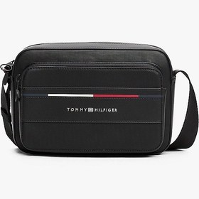 Resim Tommy Hilfiger Erkek Th Reporter Çapraz Omuz Çantası - Siyah Black 