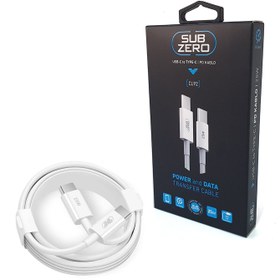 Resim Type-C den Type-C ye Şarj Kablosu 1 Metre 25W Süper Hızlı Şarj Subzero CL92 