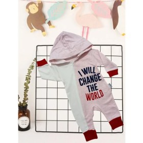 Resim Baby Bonta Babybonta Kız Bebek Tulum Change The World 0-12 Ay 