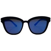 Resim Esrada 4005 Çekik Siyah Mat Aynalı Kız Çoçuk Güneş Gözlüğü 