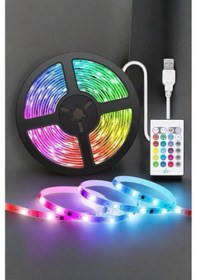 Resim 5m Rgb Işıklı Her Ortama Uygun Led Işık Diğer 