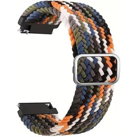 Resim Gaojunshop01 Naylon Hızlı Çıkarılabilir Samsung Galaxy Watch 7 6 5 4 5 Pro 47mm 46mm 45mm 44mm 43mm 42mm 40mm Kadın Erkek Kol Saati Kayışı 22mm Karışık Renk 2 