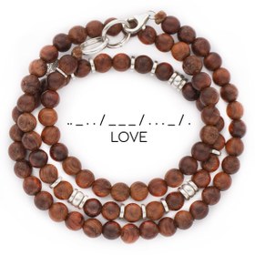 Resim morsecodesign Mors Kodu Bileklik, Sarma Bileklik & Kolye 