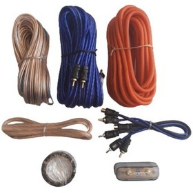 Resim Cadence Profesyonel Oto Amfi Tesisat Kablo Seti + 2Adet Y Kablo 