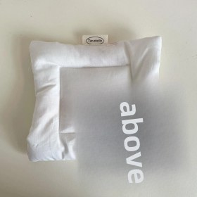 Resim Monyee Kumaş Isı Yalıtımlı Çift Taraflı Kalın Bardak Altlığı, Pembe Beyaz Bow Desenli, Fotoğraf Atmosferi Oluşturan Dekoratif 15x15 Cm 