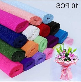 Resim Novahub Çiçek Ambalaj Kağıdı Seti 10 Adet Dıy Kağıt, Rastgele Renk Teslimatı Diğer 