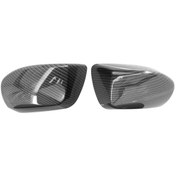 Resim 2 Adet Yan Ayna Kapağı Dikiz Aynası Muhafazası Değiştirme,karbon Desen 