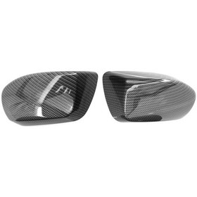 Resim 2 Adet Yan Ayna Kapağı Dikiz Aynası Muhafazası Değiştirme,karbon Desen 