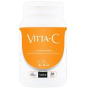 Resim Natur Vitta-C Kedi ve Köpekler İçin C Vitamini 50 Gr ( 50 Tab. ) 