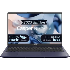 Resim Casper Nirvana X600 13.nesil Core I5 13420H-8GB-500GB SSD-15.6INC-W11 